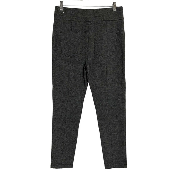 Ann Taylor sz 4P Pant Skinny Charcoal Gray Super Stretch Three Button High-Rise - Picture 2 of 7